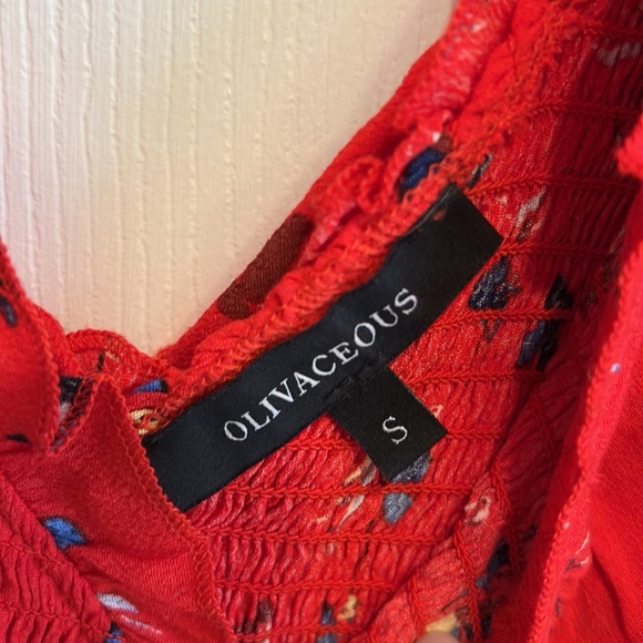 Red tank crop top - Picture 5 of 5